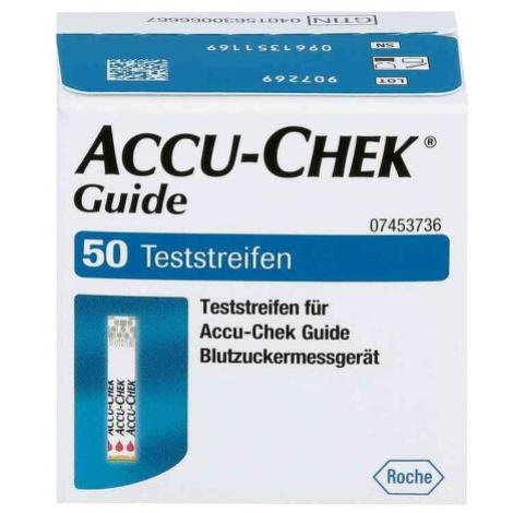 ACCU-CHEK Guide 50 testovacie prúžky do glukomera 50 ks