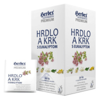 HERBEX Premium hrdlo a krk s eukalyptom 20 x 1,5 g