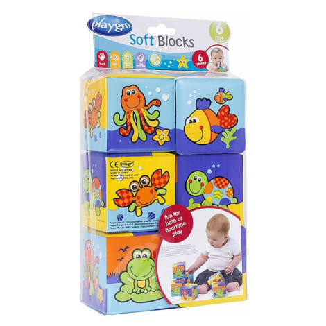 PLAYGRO Mäkké penové kocky