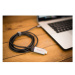 USB (3.1) húb 1-port, 49144, šedá, dĺžka kábla 1,5m, Verbatim, adaptér USB C na HDMI