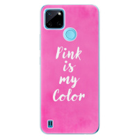 Odolné silikónové puzdro iSaprio - Pink is my color - Realme C21Y / C25Y