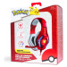 OTL PRO G5 drôtové herné slúchadlá s motívom Pokémon červená