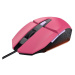 TRUST myš GXT 109P FELOX Gaming Mouse, optická, USB, růžová