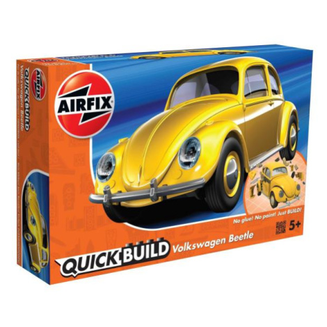 Quick Build auto J6023 - VW Beetle - žlutá