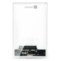 Externý box Connect IT ToolFree clear pre HDD (CEE-1300-TT)