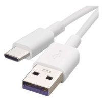 EMOS SM7026 USB kábel 2.0 A/M - C/M 1,5 m, biely