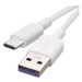 EMOS SM7026 USB kábel 2.0 A/M - C/M 1,5 m, biely