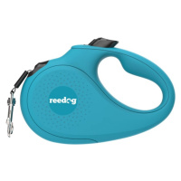 Reedog Senza Basic samonavíjacie vodítko L  50kg / 5m páska / tyrkysové