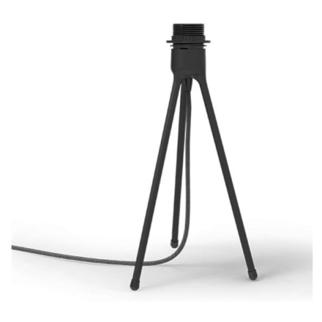 Čierny stolový stojan tripod na svietidlá UMAGE, výška 36 cm