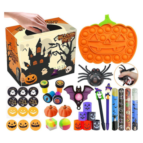 mamido  Senzorická súprava Antistresové hračky Halloween Fidget Toys Pop It