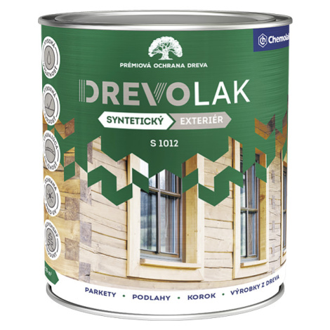 DREVOLAK S 1012 - Vonkajší syntetický lak bezfarebný 10 L