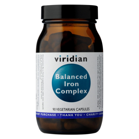 VIRIDIAN Balanced Iron Complex 90 kapsúl