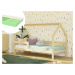 Benlemi Domčeková posteľ SAFE 3v1 so zábranou 90x200 cm + matrac ADAPTIC Zvoľte farbu: Pastelovo