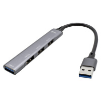 i-tec USB-A 3.0 Metal HUB 1x USB-A 3.0 + 3x USB 2.0