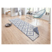 Kusový koberec Twin Supreme 103430 Malibu blue creme – na ven i na doma - 80x150 cm NORTHRUGS - 