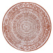 Kusový koberec Twin Supreme 105497 Cayenne kruh – na ven i na doma - 200x200 (průměr) kruh cm NO