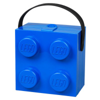 LEGO® Box s rukoväťou modrý