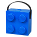 LEGO® Box s rukoväťou modrý