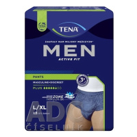 TENA Men Pants Plus Blue L/XL naťahovacie inkontinenčné nohavičky pre mužov 8 ks