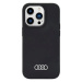 Kryt Audi Silicone Case iPhone 14 Pro 6.1" black hardcase AU-LSRIP14P-Q3/D1-BK (AU-LSRIP14P-Q3/D