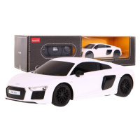 RASTAR  Auto na diaľkové ovládanie R / C Audi R8 Rastar 1:24 biele