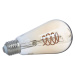 LUUMR Smart LED žiarovka E27 ST64 jantárová 4,9W Tuya WLAN