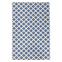 Kusový koberec Northrugs Twin 103128 Blue Cream 120x170 cm