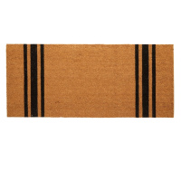 Rohožka z kokosového vlákna 55x125 cm Black Stripe – Premier Housewares