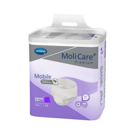 MoliCare Premium Mobile 8 kvapiek L plienkové nohavičky naťahovacie 14 ks