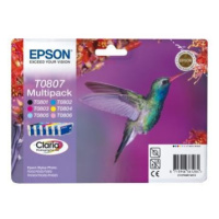 Epson T08074011 T0807 multipack originálna cartridge