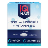 NATUR PRODUKT IQ mag horčik 375 mg + vitamín B6 20 šumivých tabliet