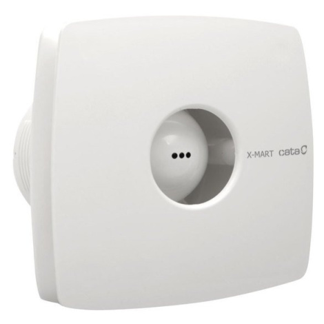 X-MART 10T kúpeľňový ventilátor axiálny s časovačom, 15W, potrubia 100mm, biela 1011000 CATA