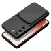 Silikónové puzdro na Samsung Galaxy S23 Ultra 5G S918 Forcell Card čierne