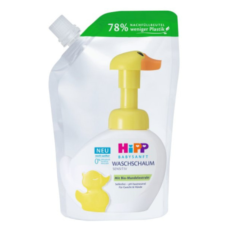 HIPP Babysanft Pena na umývanie - náhradná náplň 250 ml