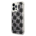 Plastové puzdro Karl Lagerfeld na Apple iPhone 14 Pro Max KLHCP14XLMNMK Monogram Liquid Glitter 