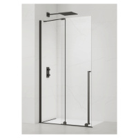 Sprchová zástena walk-in 110 cm SAT Xmotion PVD Gun metal SATBWIXM110GM