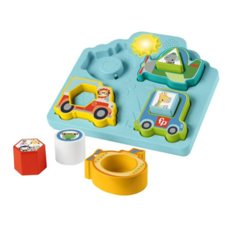 Mattel Fisher Price Puzzle dopravné prostriedky so zvukmi