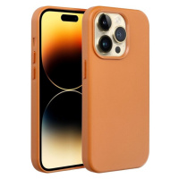 Leather Mag Cover for IPHONE 15 PRO MAX orange