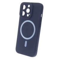 Silikónové puzdro na Apple iPhone 14 Pro Max Silicon MagSafe modré