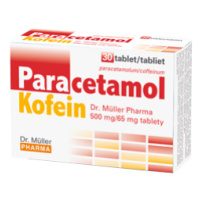 Paracetamol Kofein 500 mg/65 mg na bolesť a horúčku 30 tabliet