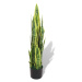 vidaXL Umelá rastlina, sansevieria s kvetináčom 90 cm, zelená