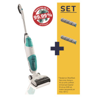 Leifheit Set Aku vysavač a mop REGULUS Aqua PowerVac + 2 čistící válce 11922