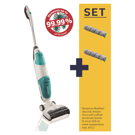 Leifheit Set Aku mopovysavač REGULUS Aqua PowerVac + 2 čistící válce 11922