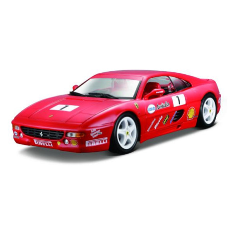 Bburago 1:24 Ferrari Racing F355 Challenge Red