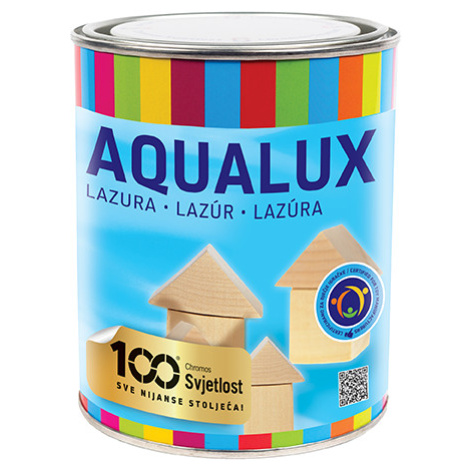 AQUALUX - Ekologická vodou riediteľná lazúra 08 - mahagón 0,75 L