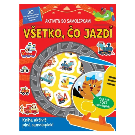 Aktivity so samolepkami - Všetko, čo jazdí