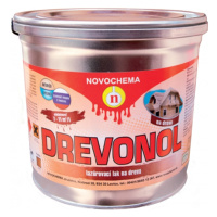 NOVOCHEMA DREVONOL - Tenkovrstvá lazúra na drevo s ľanovým olejom DREVONOL - gaštan 2,5 L