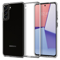 Samsung Galaxy S21 FE 5G SM-G990, silikónové puzdro, Spigen Liquid Crystal, priehľadné