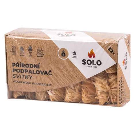 SOLO Prírodný podpaľovač SVITKY 32 ks