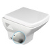 Aqualine Aqualine, SOLUZIONE závesná WC misa s bidet. spŕškou, 35x50,5cm, biela, 10SZ02002 DL